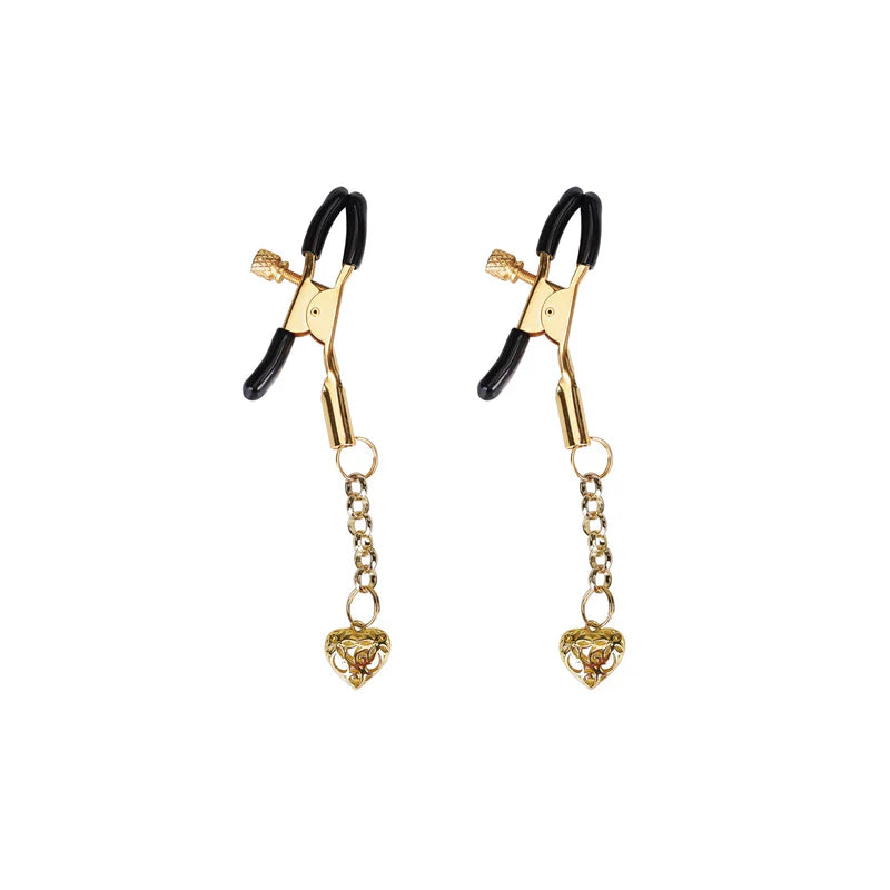 Clamps de mamilos (coração pendente)