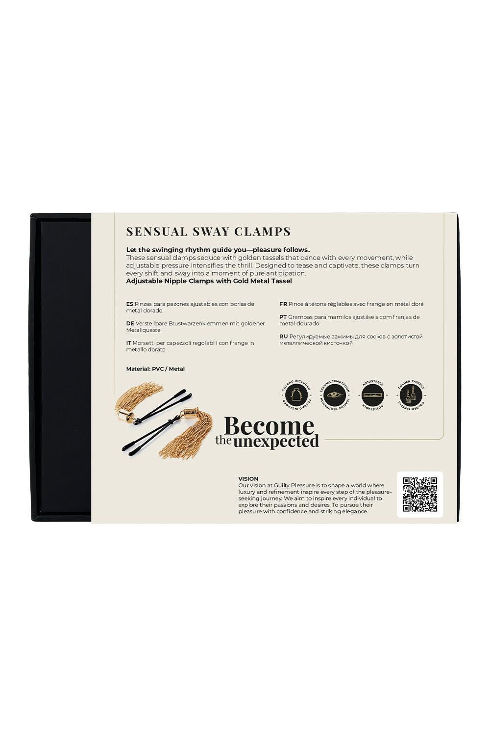 Clamps de mamilos Sensual Sway