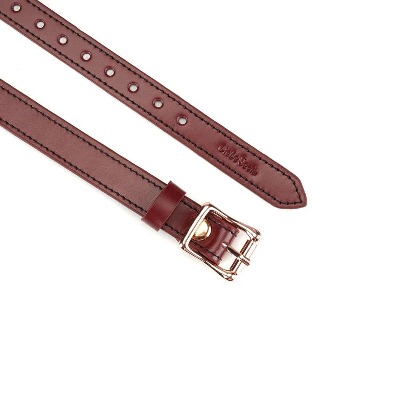 Sale in Wine Red Leather