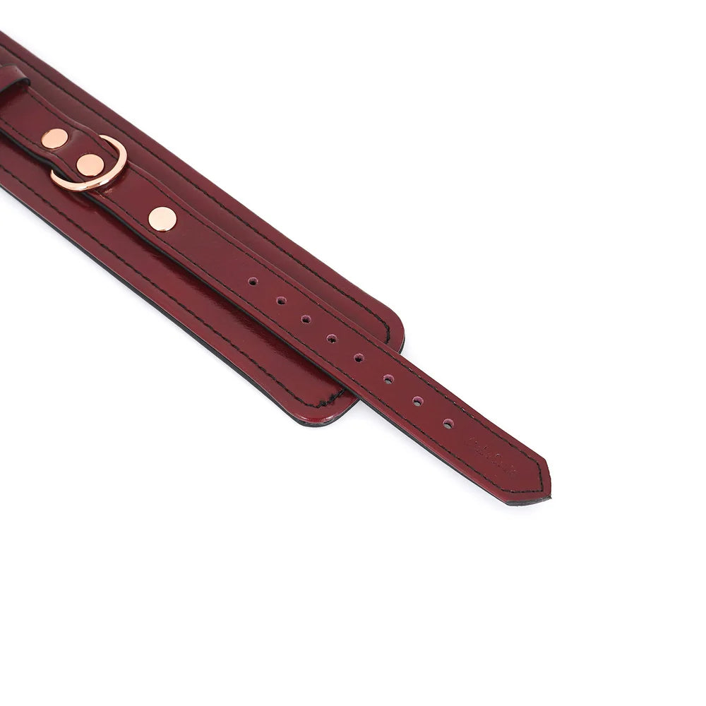 Algemas em couro (Wine Red)