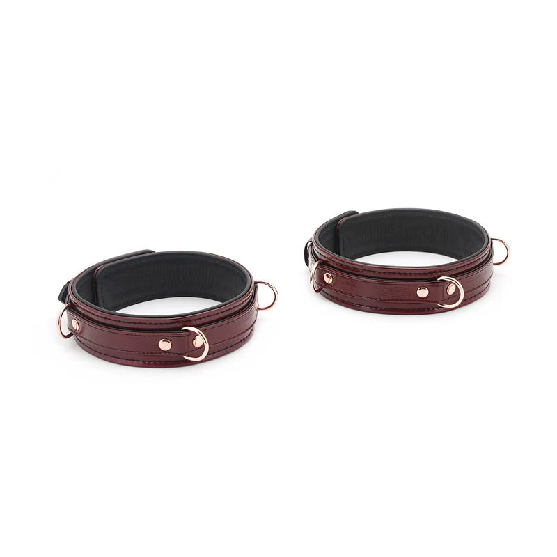 Algemas coxas em couro (Wine Red)