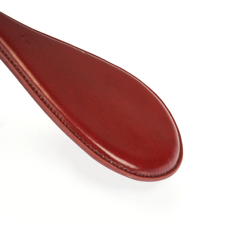 Paddle redonda em couro (Red Wine)