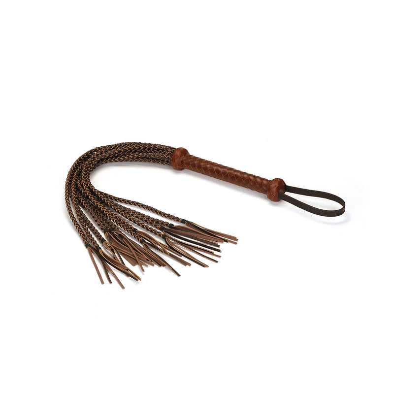 Flogger Cat O'Nine em couro (The Equestrian)