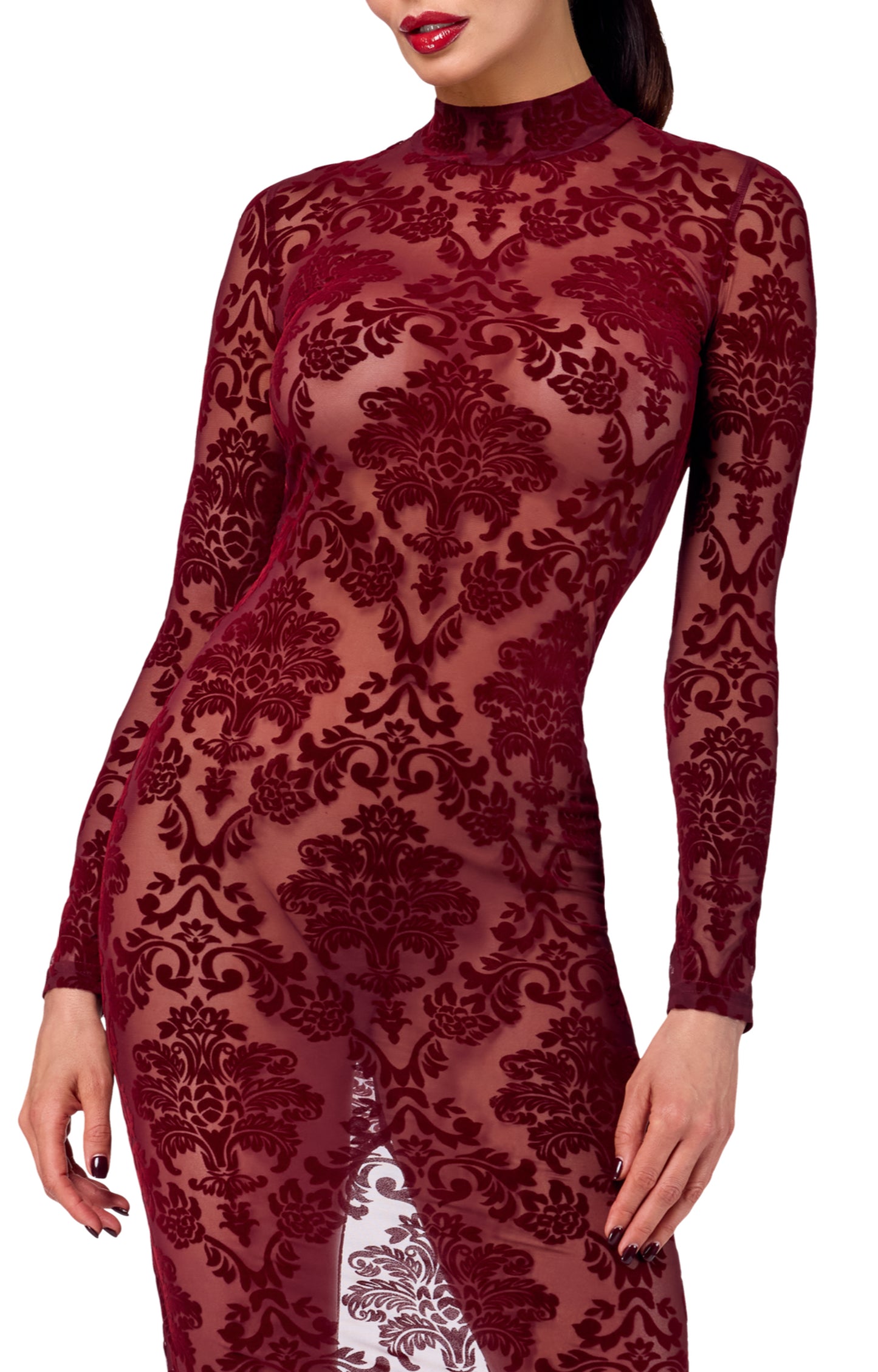Vestido comprido Kink Royal