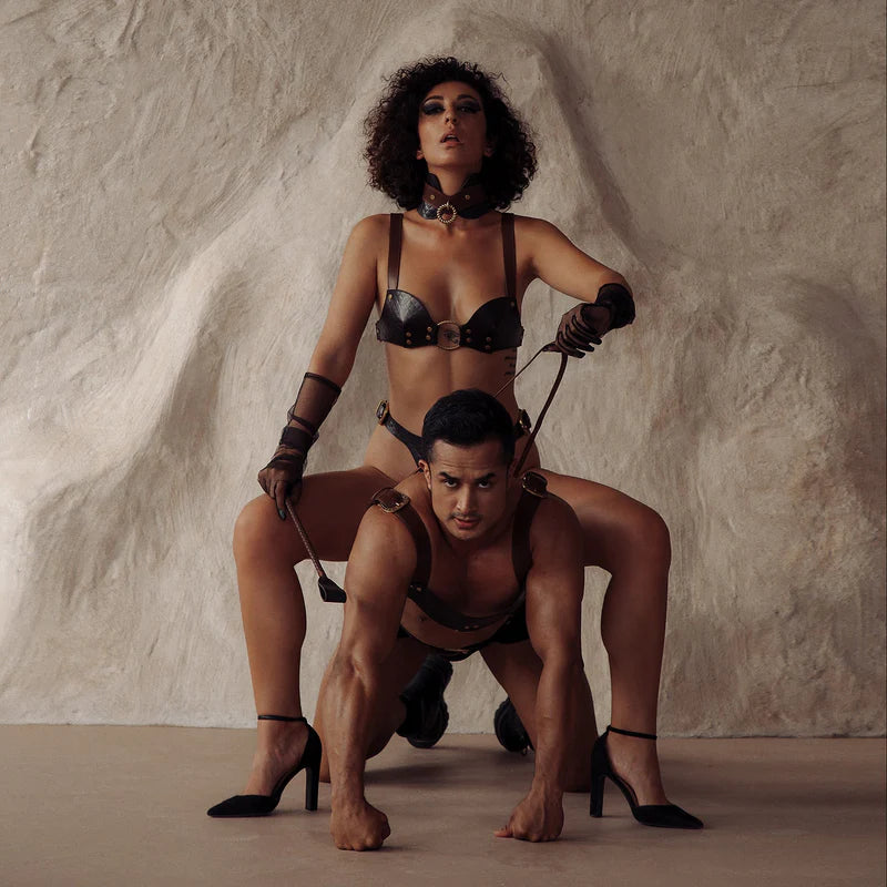 Crop em couro (The Equestrian)