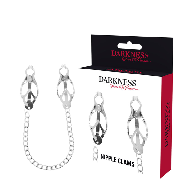 Clamps de mamilos com corrente