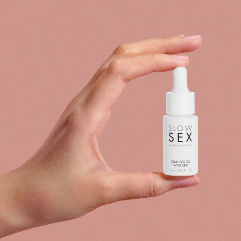 Óleo de sexo oral com CBD Slow Sex