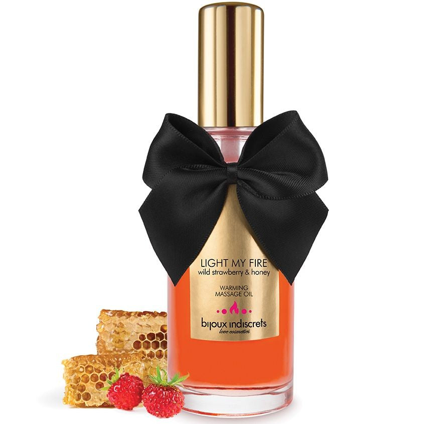 Heat effect massage oil