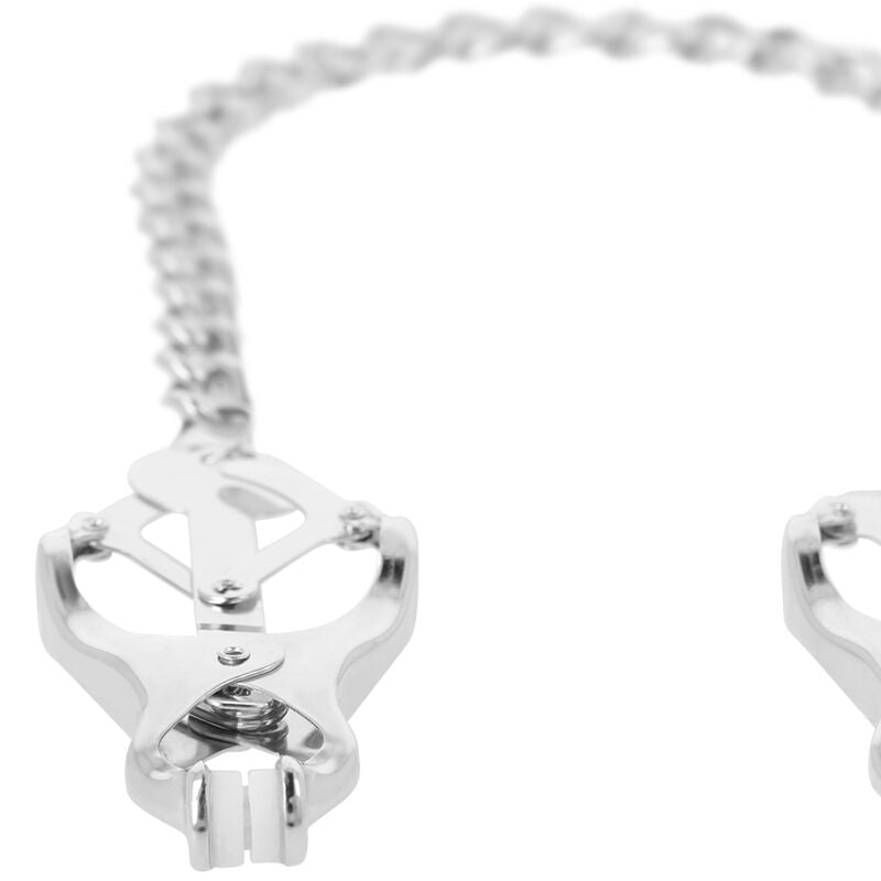 Clamps de mamilos com corrente
