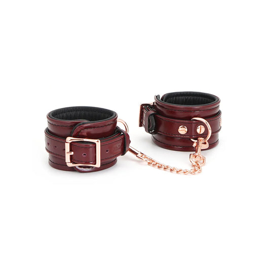 Algemas em couro (Wine Red)