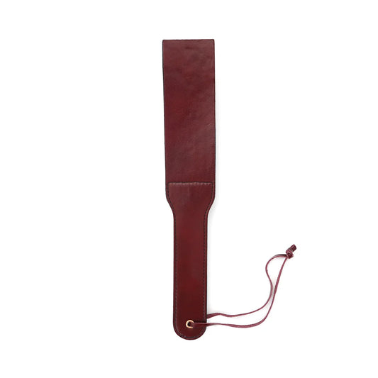 Red Wine Leather Paddle