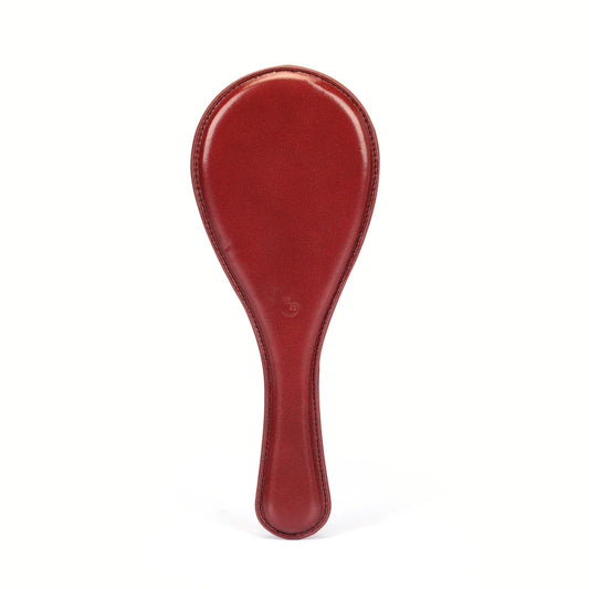Paddle redonda em couro (Red Wine)