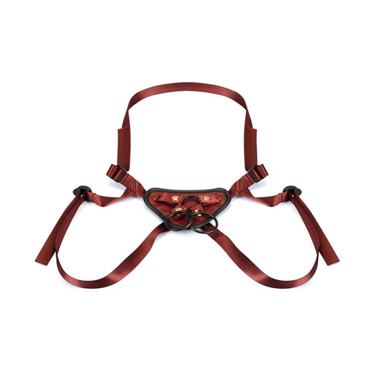 Arnês strap-on (Wine Red)