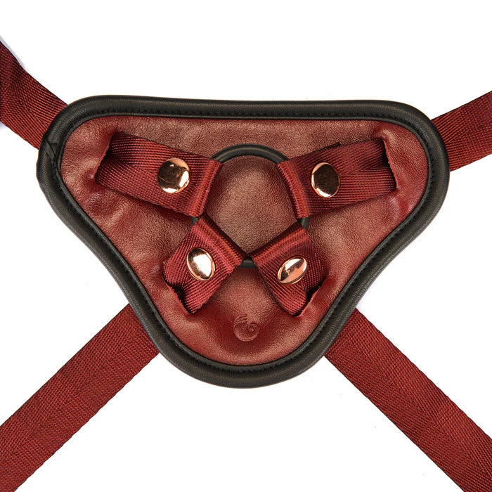 Arnês strap-on (Wine Red)