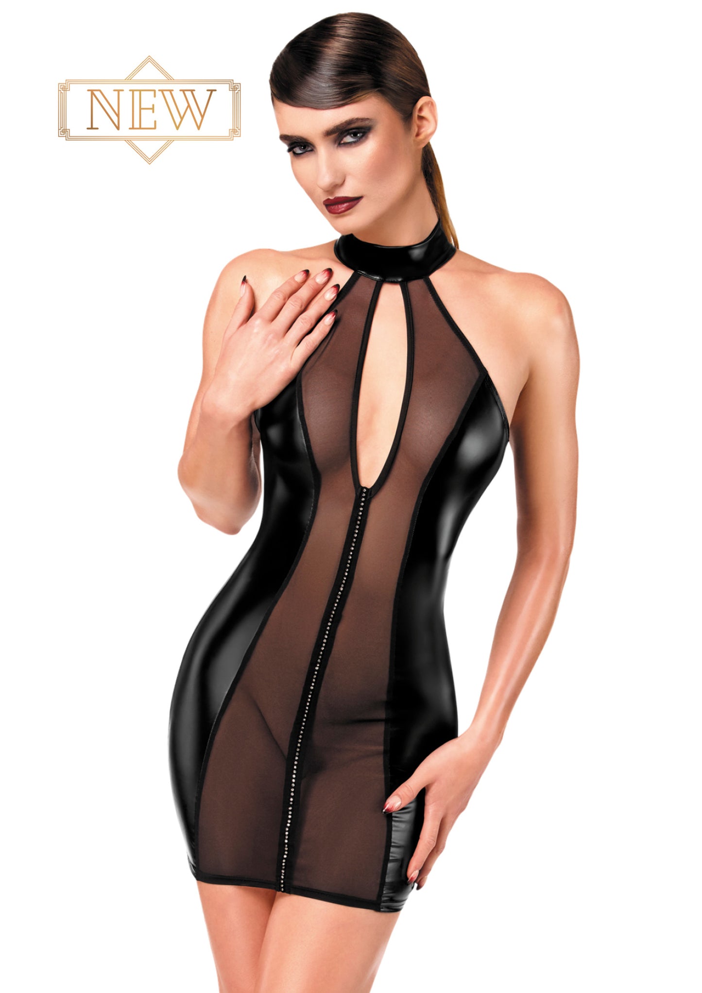 Vestido Luxuria Crystal Kink Royal
