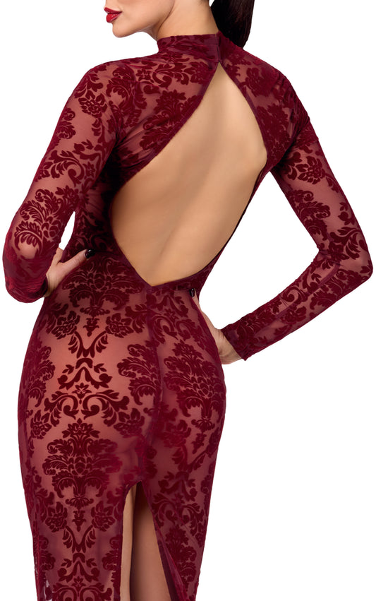 Vestido comprido Kink Royal