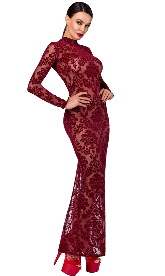 Vestido comprido Kink Royal