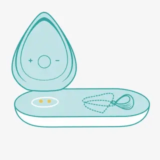 Evii, vibrador externo com motor duplo