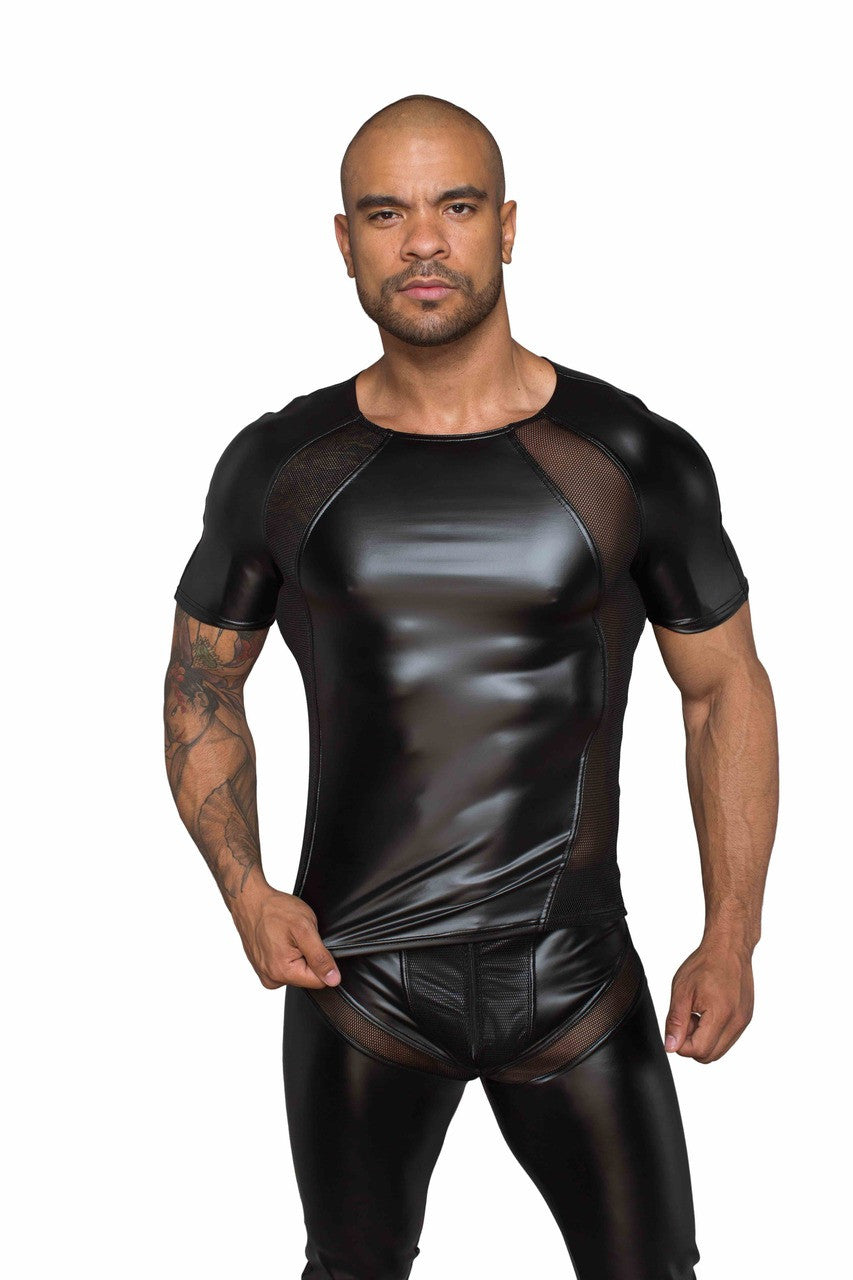 T-shirt powerwetlook e rede