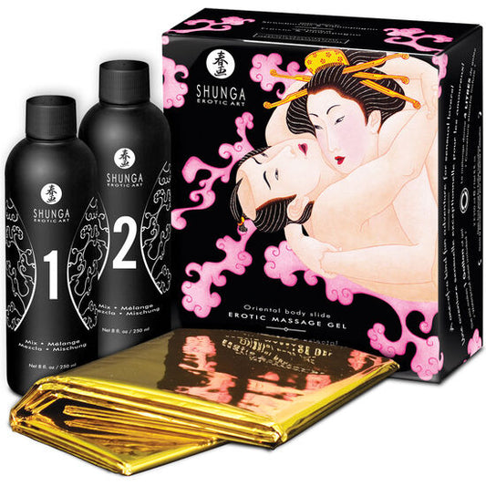 Kit Gel Massagem Corpor a Corpo