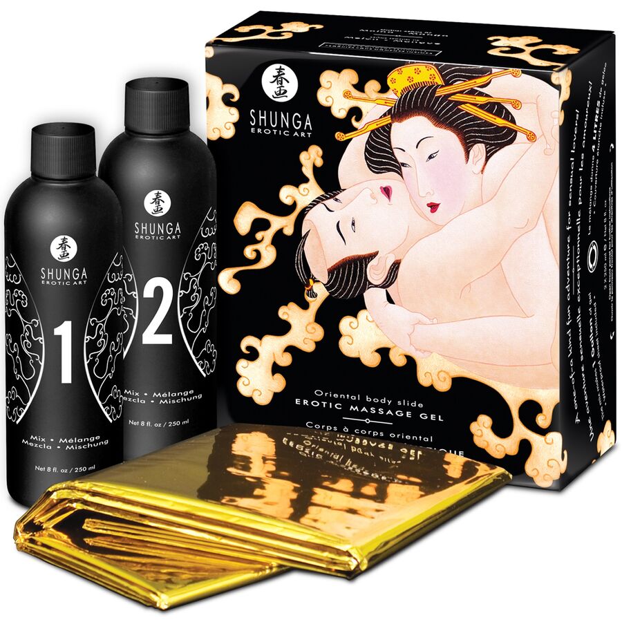 Kit Gel Massagem Corpor a Corpo