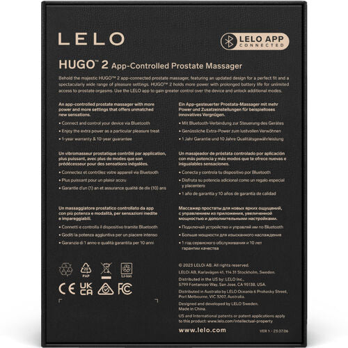 Hugo 2, vibrador prostata