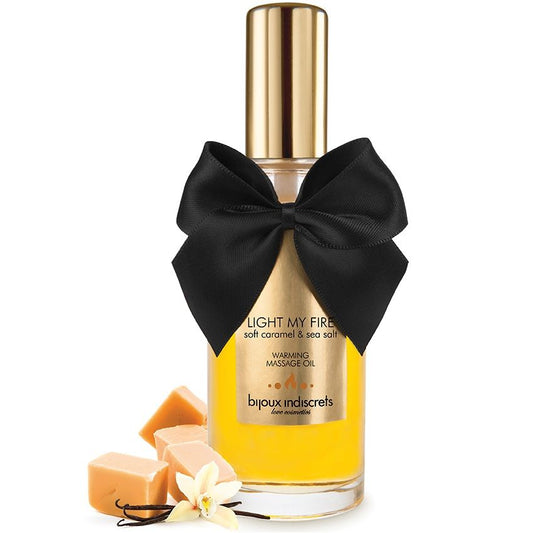 Heat effect massage oil