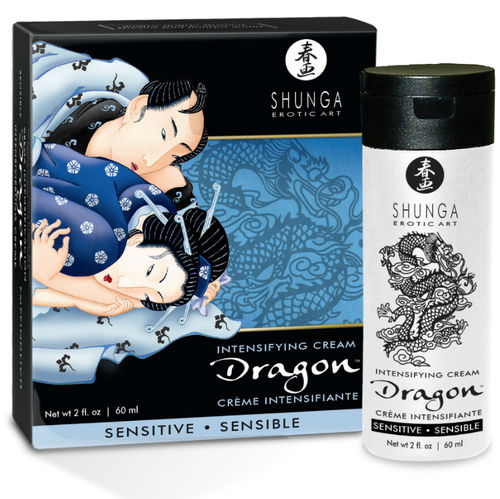 Dragon, creme potenciador ereção Sensivel
