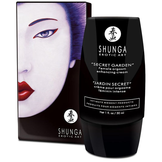 Creme de Orgasmo Feminino Intenso Jardim Secreto